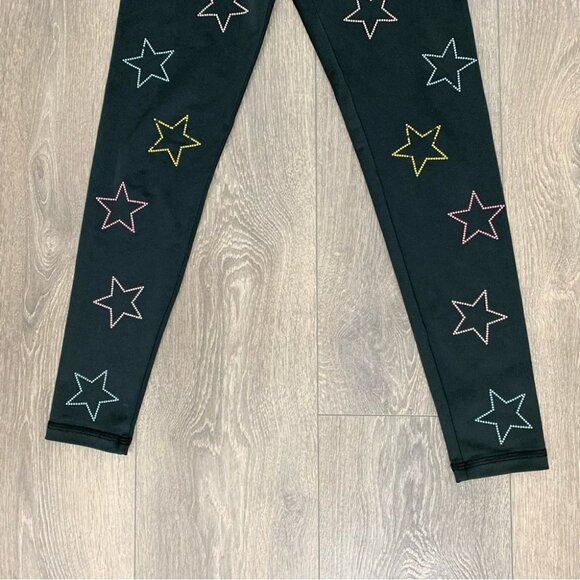 Beach Riot Soulcycle Star Studded High Rise Leggings Black Size Small - Picture 6 of 15